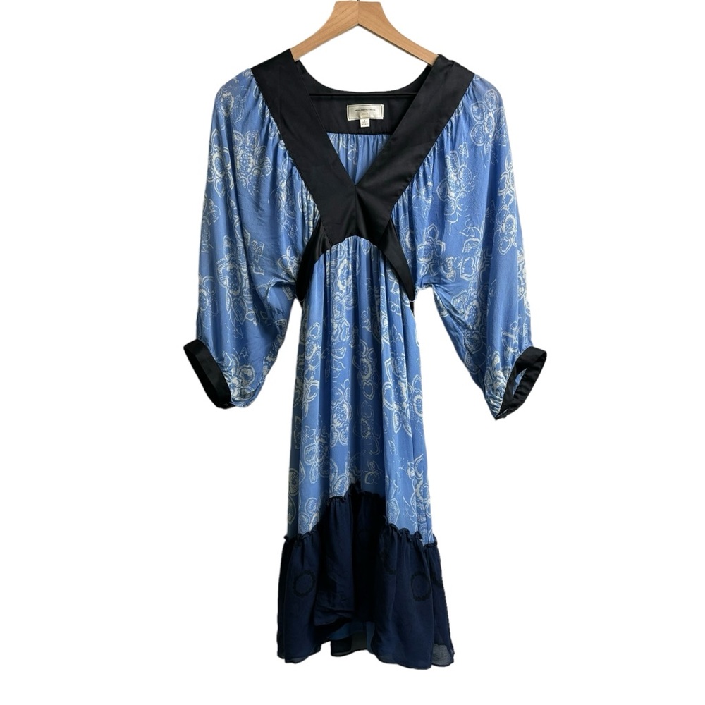 Anthropologie Moulinette Soeurs Venements 100% Silk Dress, sz. 6